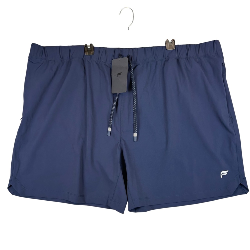 Fabletics‎ Mens The 7" One Short Navy Blue Athletic Training Gym Shorts 4X NWT